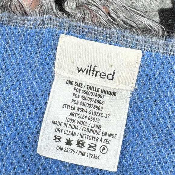 Wilfred 100% Wool Diamond Mosaic Blanket Scarf - Picture 6 of 6